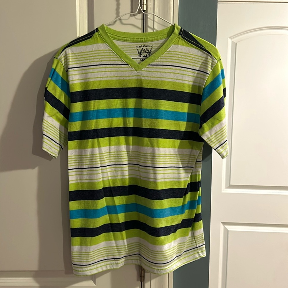 Large Red Camel Super Soft Short Sleeve Shirt
